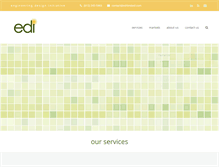 Tablet Screenshot of edilimited.com